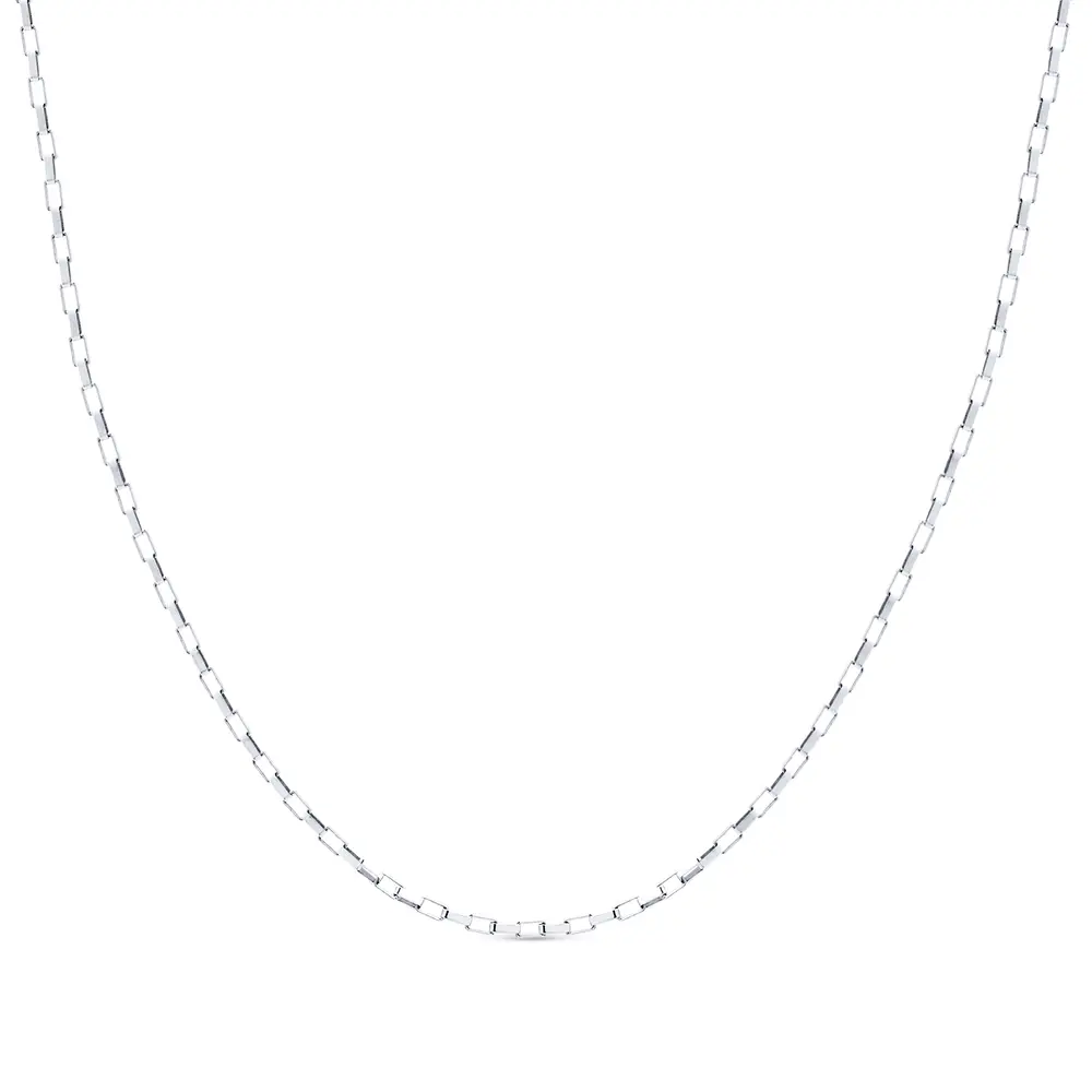 Corrente Prata Cartier 50cm 0,5mm
