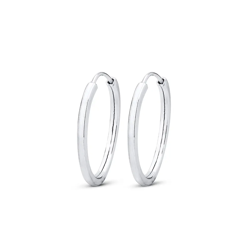 Brinco Prata Argola Pequena