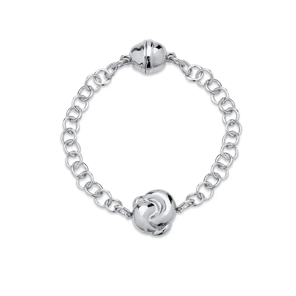 Pulseira Celebrate Nó Banho De Ródio