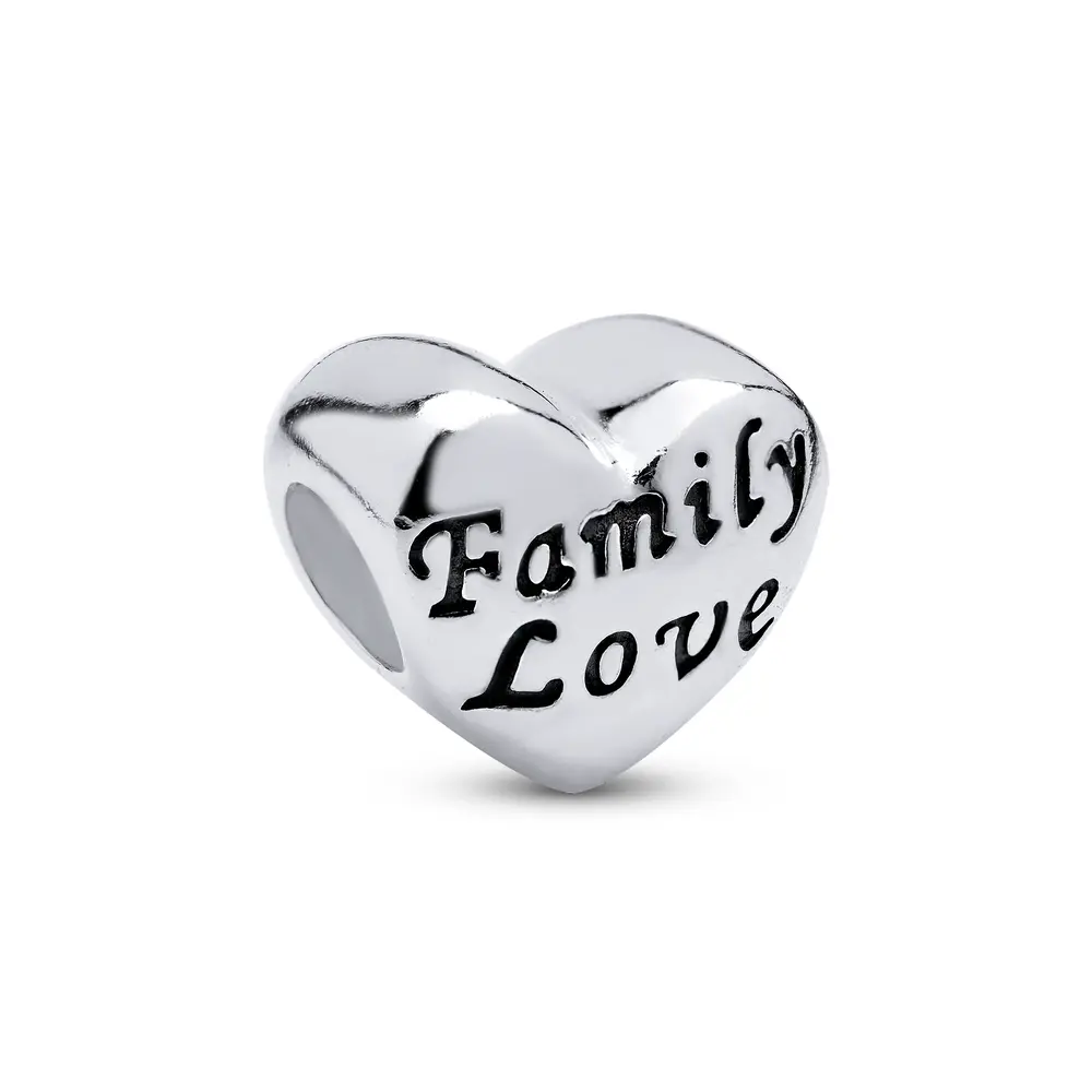 Berloque Prata Art Collection Family Love