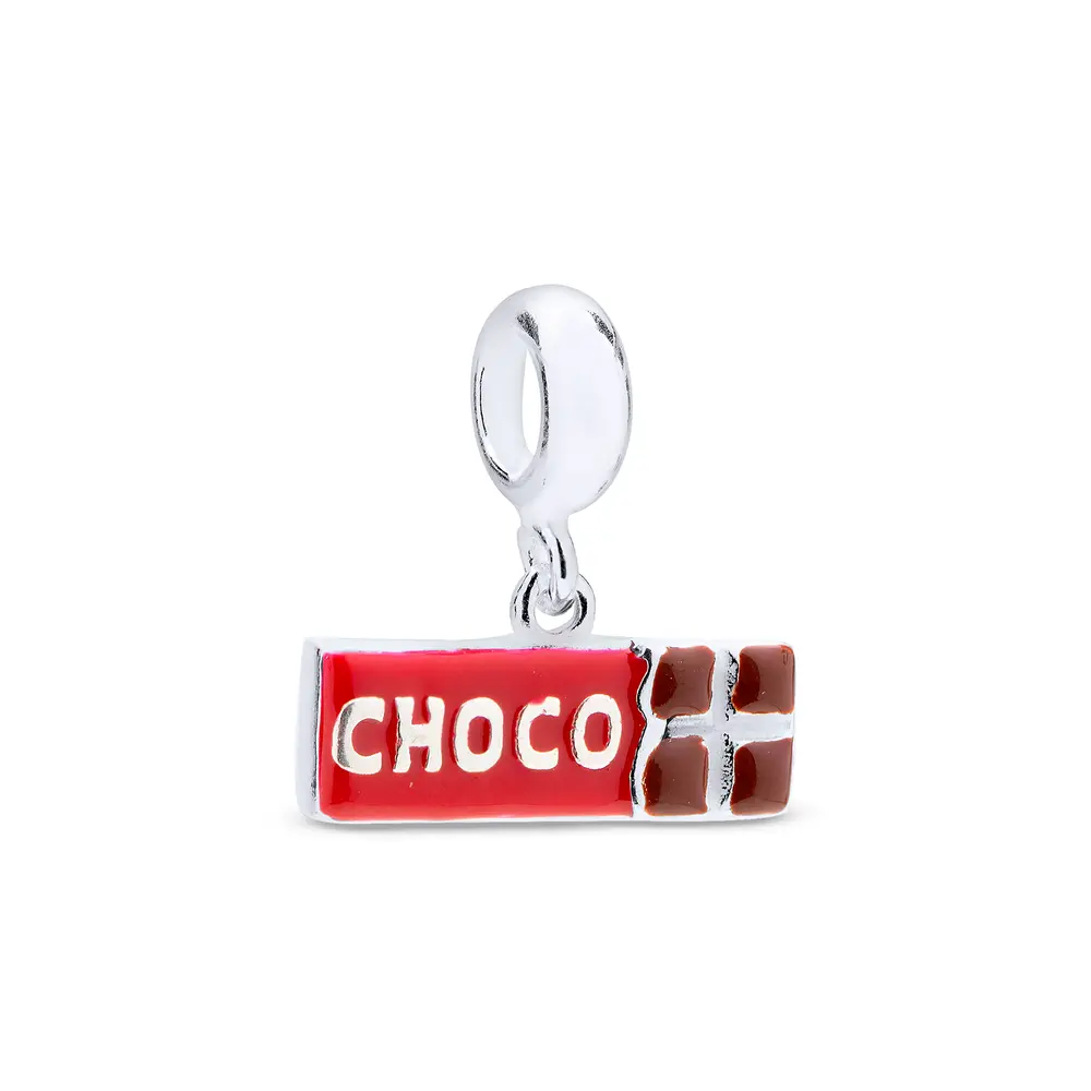 Berloque Prata Art Collection Chocolate