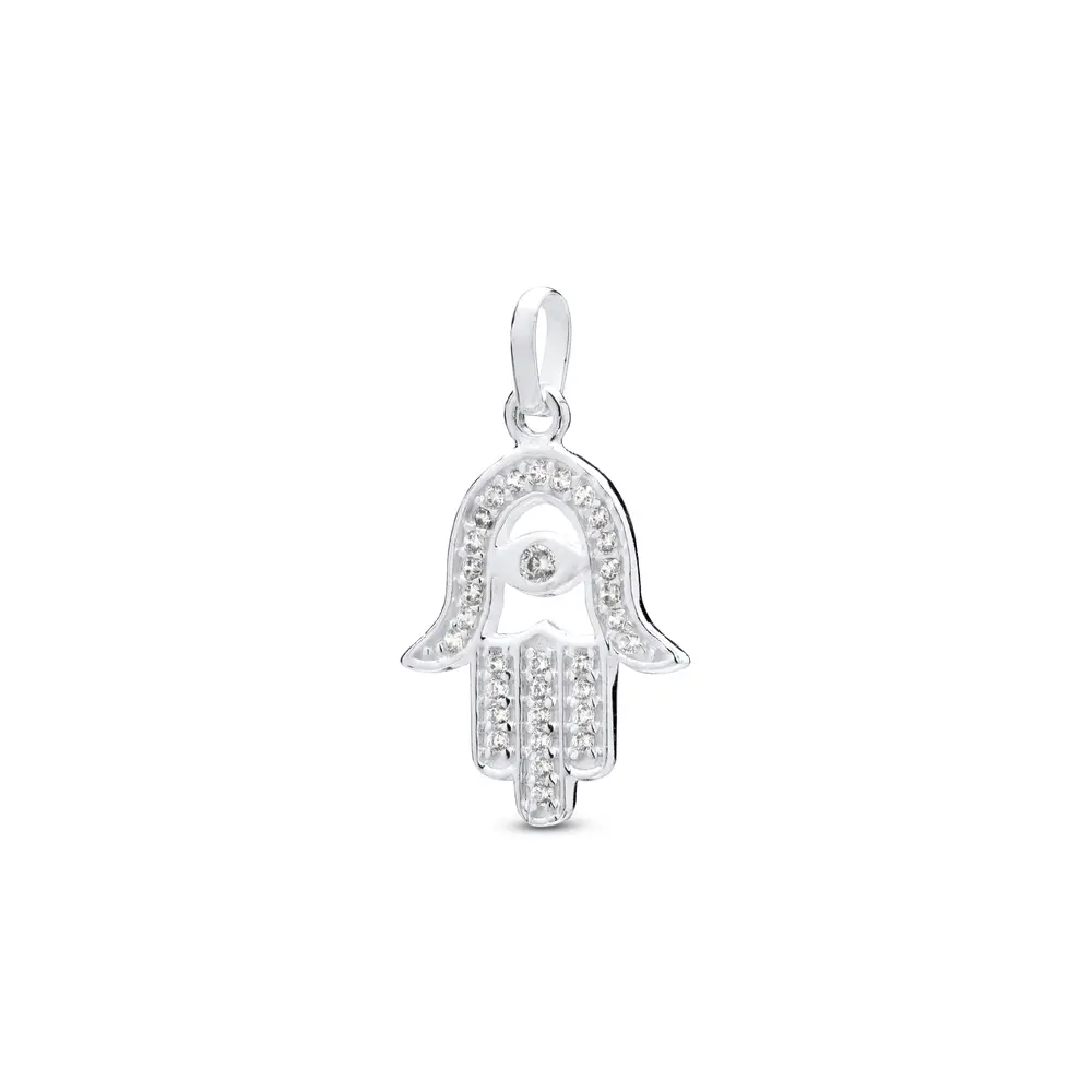 Pingente Prata Mão De Fatima