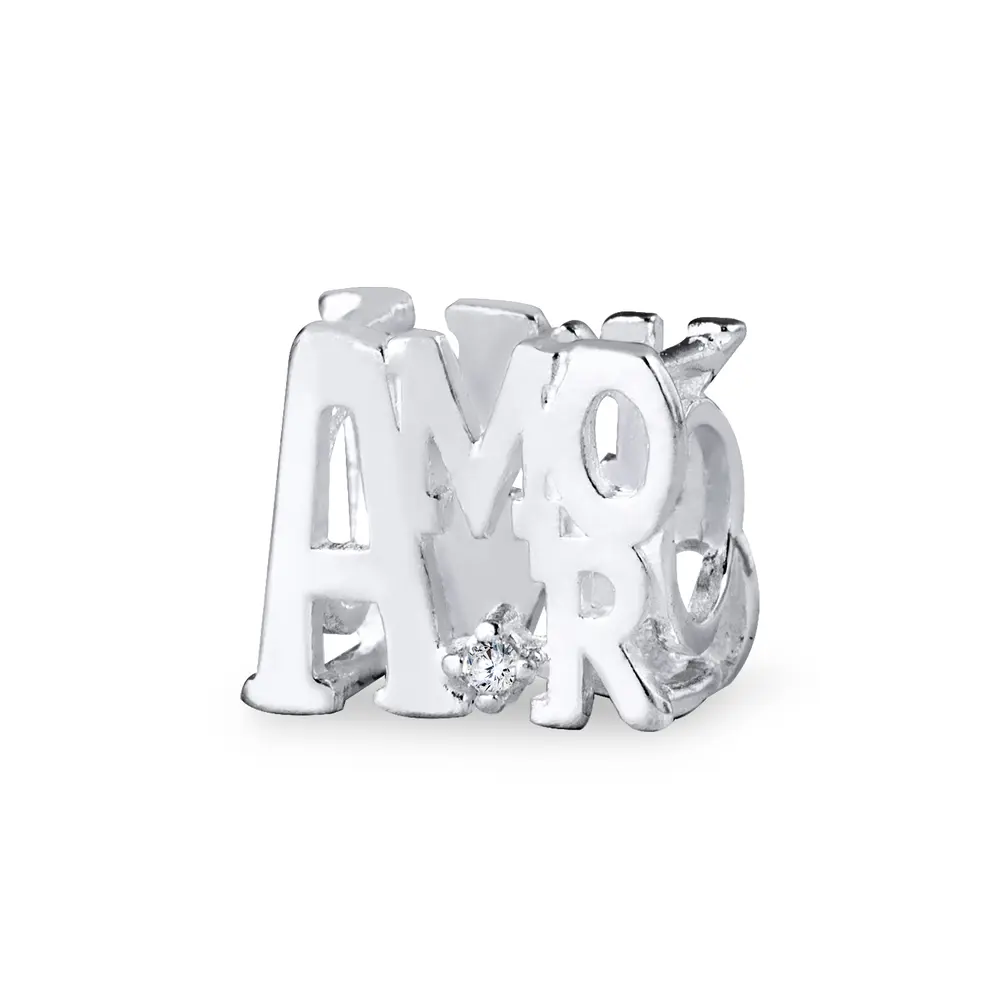 Berloque Prata Art Collection Amor