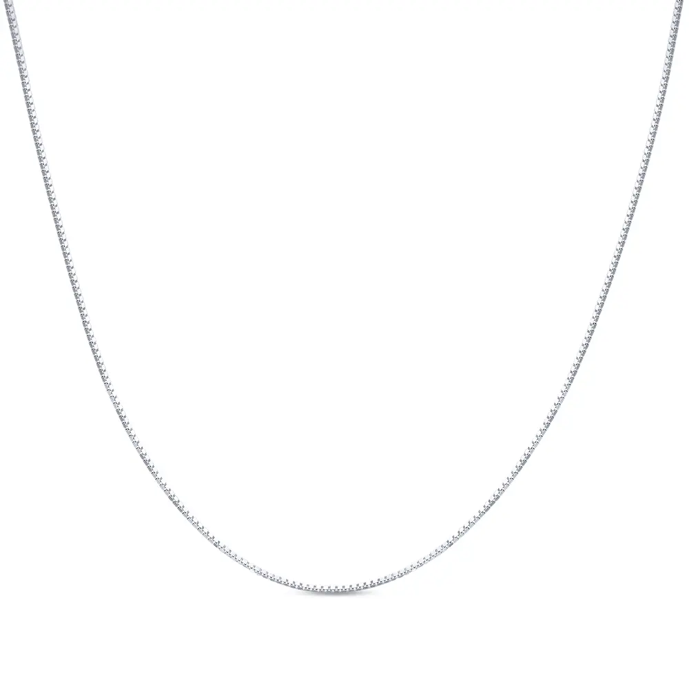 Corrente Prata Veneziana 50cm 0,5mm