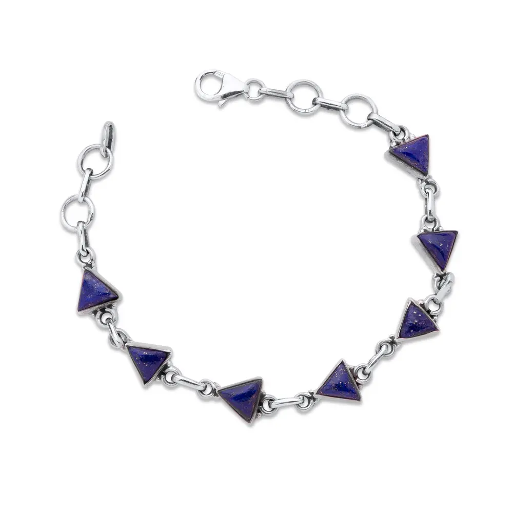 Pulseira Prata Pedra Natural