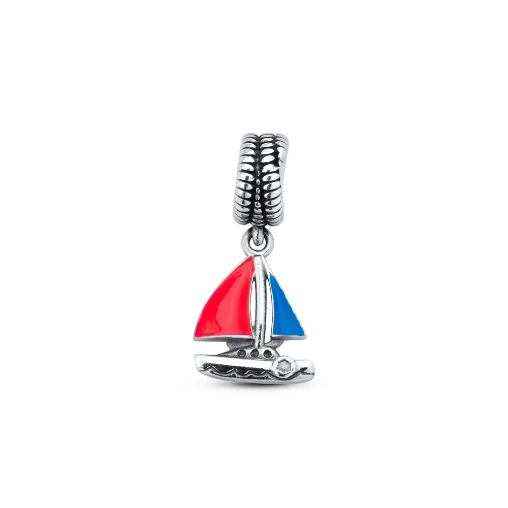 Berloque Prata Art Collection Barco