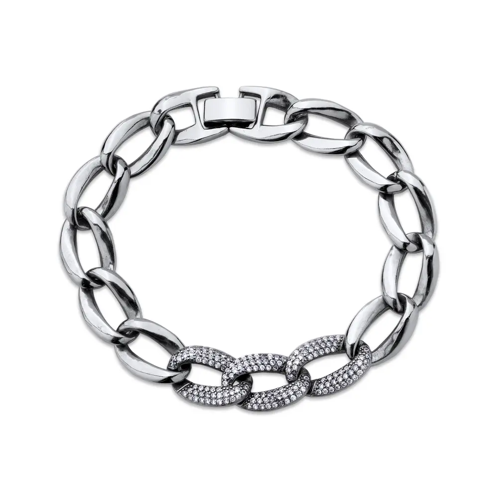 Pulseira Banho De Ródio