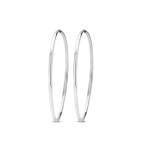 Brinco Prata Argola Grande