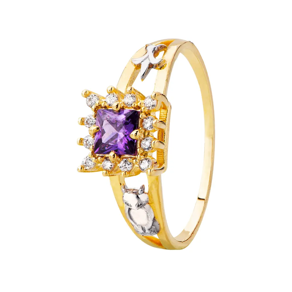 Anel De Formatura Ouro 18K