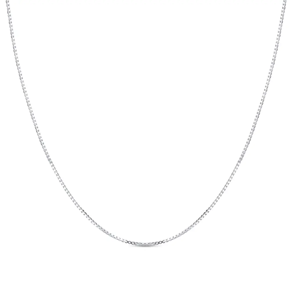 Corrente Prata Veneziana Grossa 45 Cm