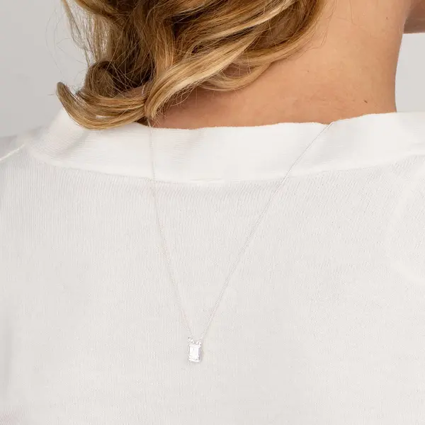 Escapulario Prata Nossa Senhora Do Carmo E Sagrado Coração De Jesus