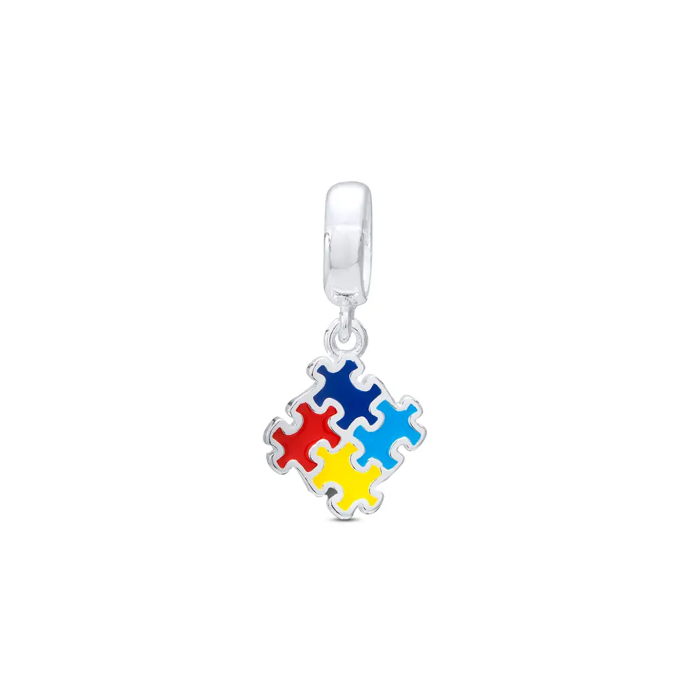 Berloque Prata Art Colection Autismo