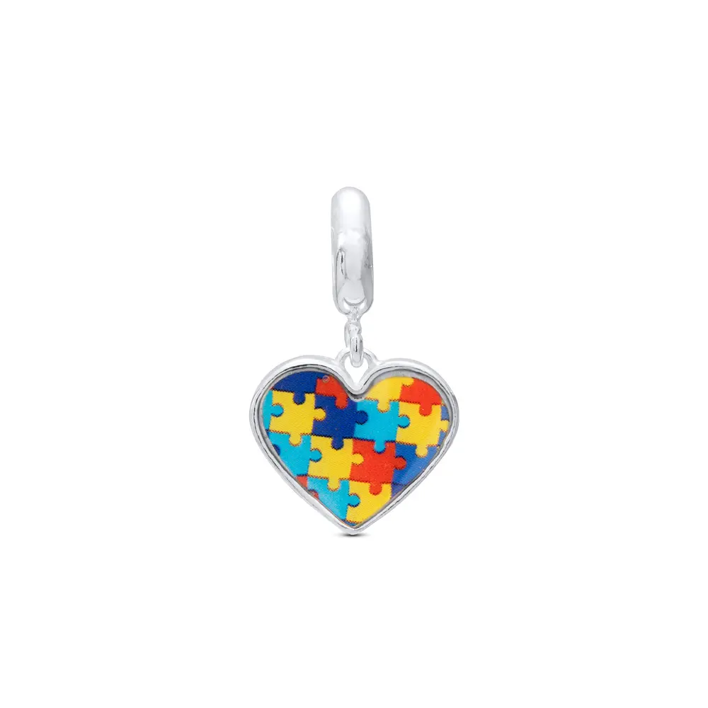 Berloque Prata Art Colection Autismo