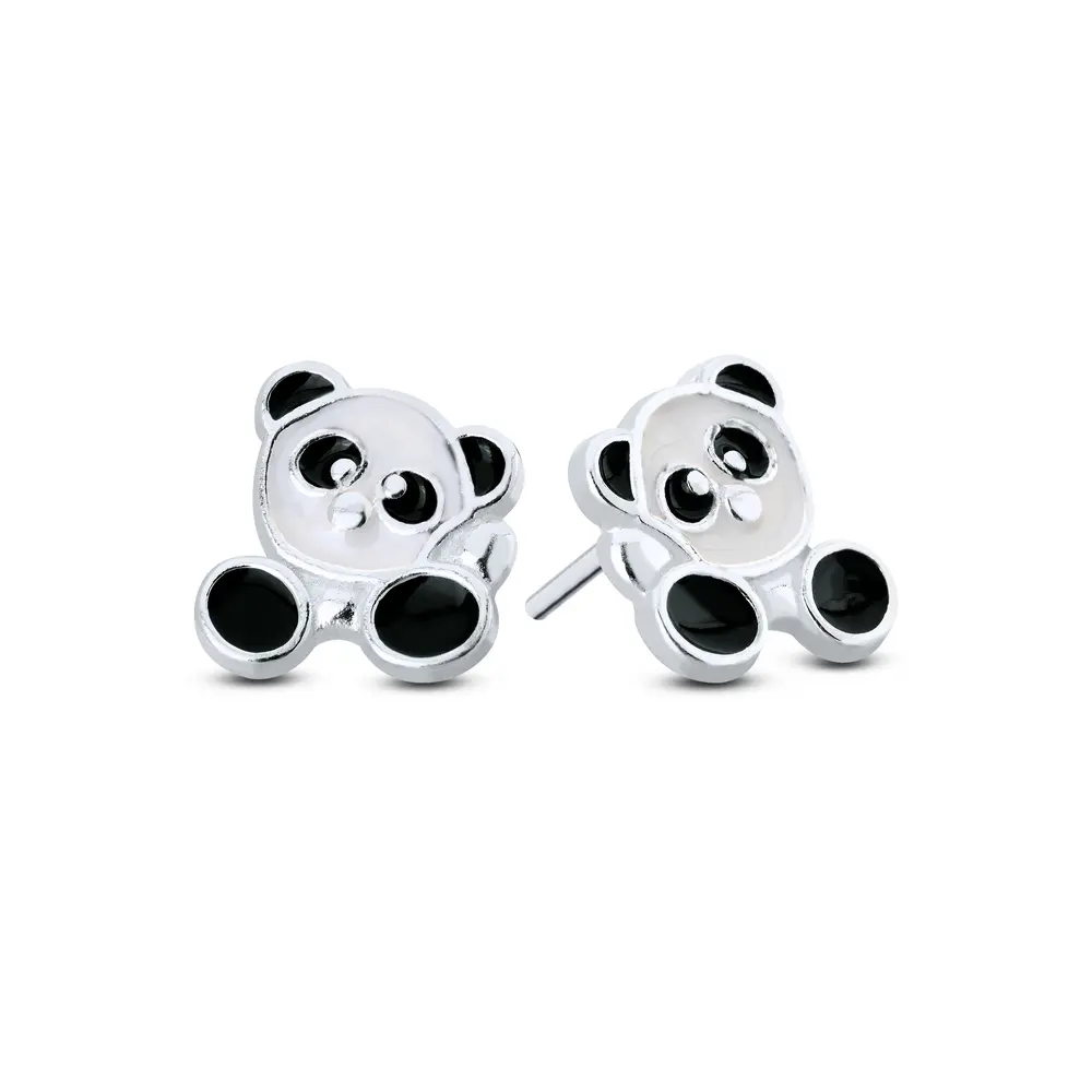 Brinco Prata Panda