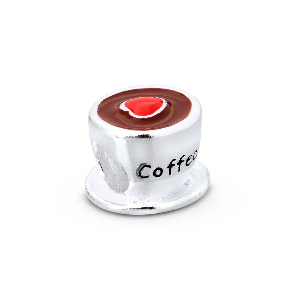 Berloque Prata Art Collection Xícara De Café