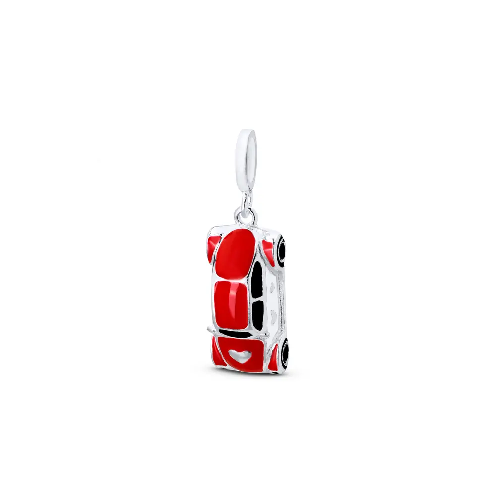 Berloque Prata Art Collection Carro Grande