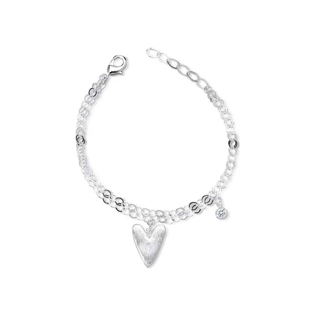 Pulseira Prata Leve Grand Amour