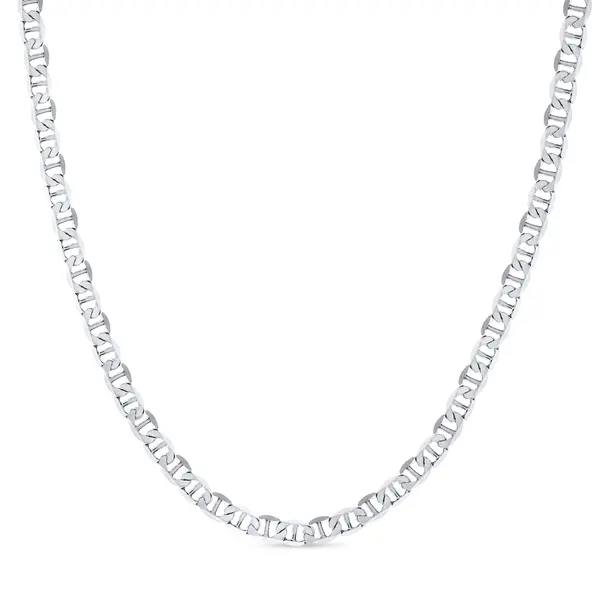 Corrente Prata Masculina Marina 70cm 4mm