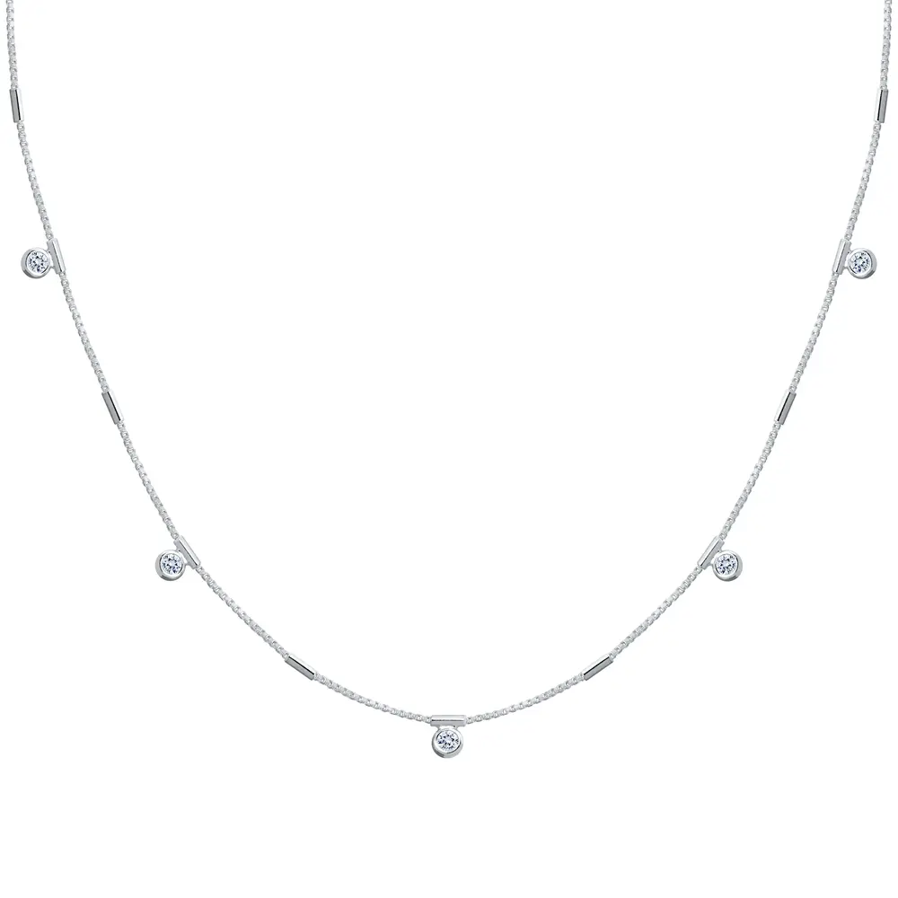 Choker Prata Leve Amour Petit