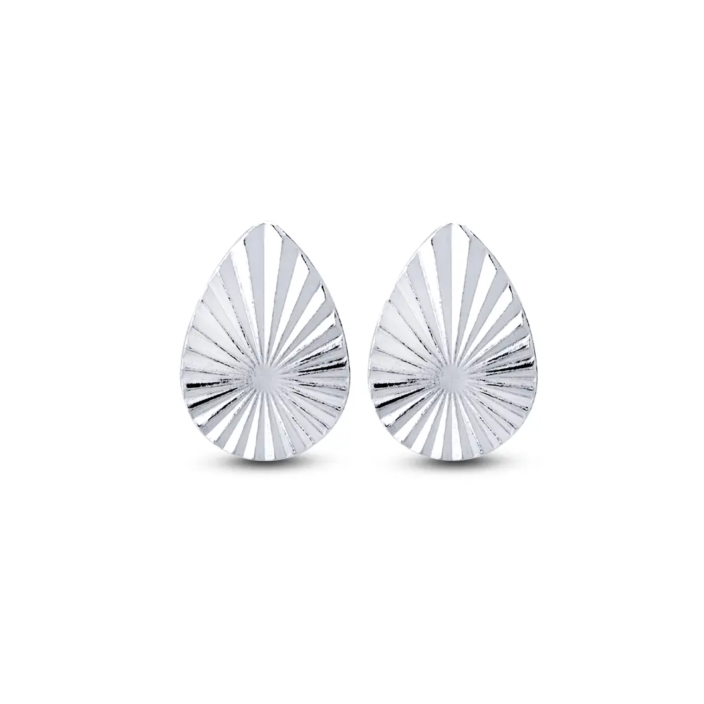 Brinco Prata Gota