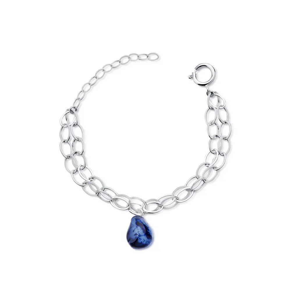 Pulseira Prata Leve Cheers Sodalita