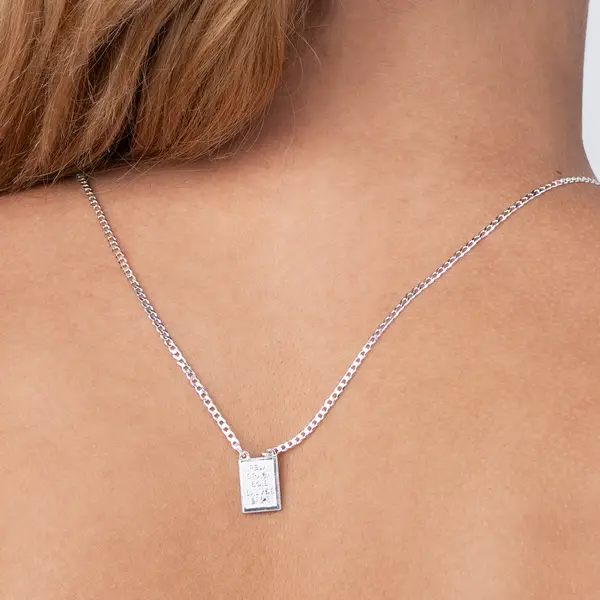 Escapulário  Prata  Grosso Sagrado Coração  De Jesus E Nossa Senhora Do Carmo