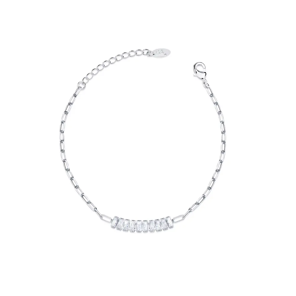 Pulseira  Prata  leve Riviera