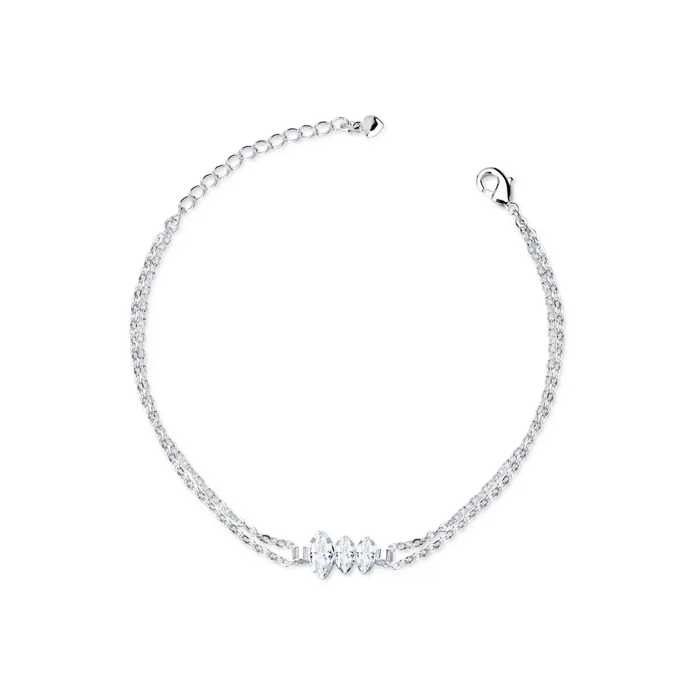 Pulseira  Prata Leve   Precious Eterno