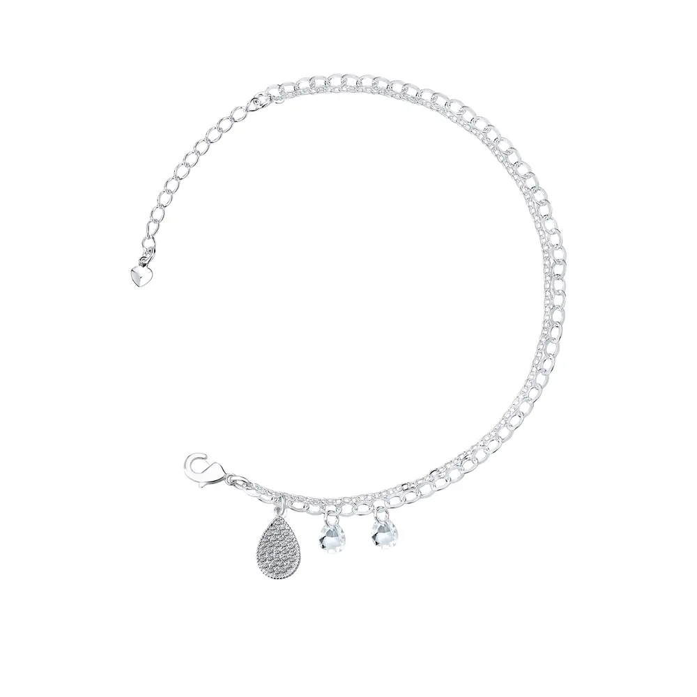 Pulseira Prata Leve  Precious  Classic