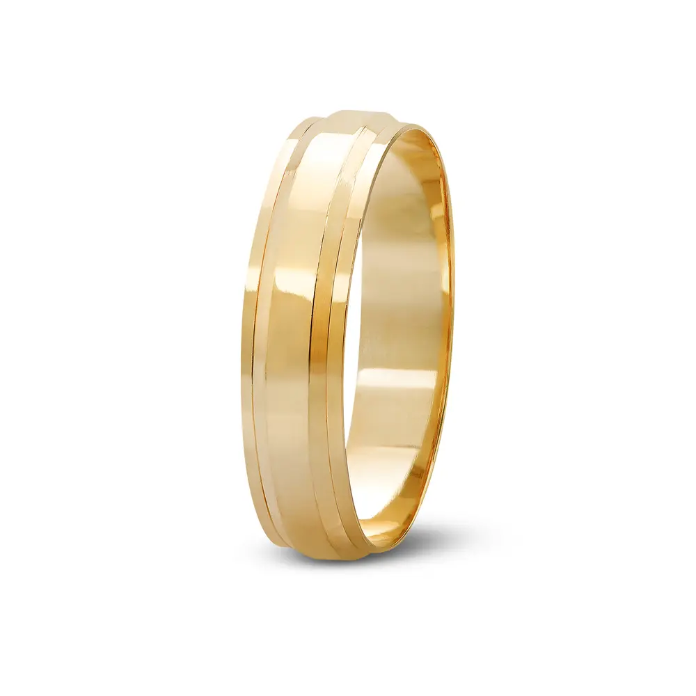 Aliança De Compromisso Amar Você - Ouro 18K