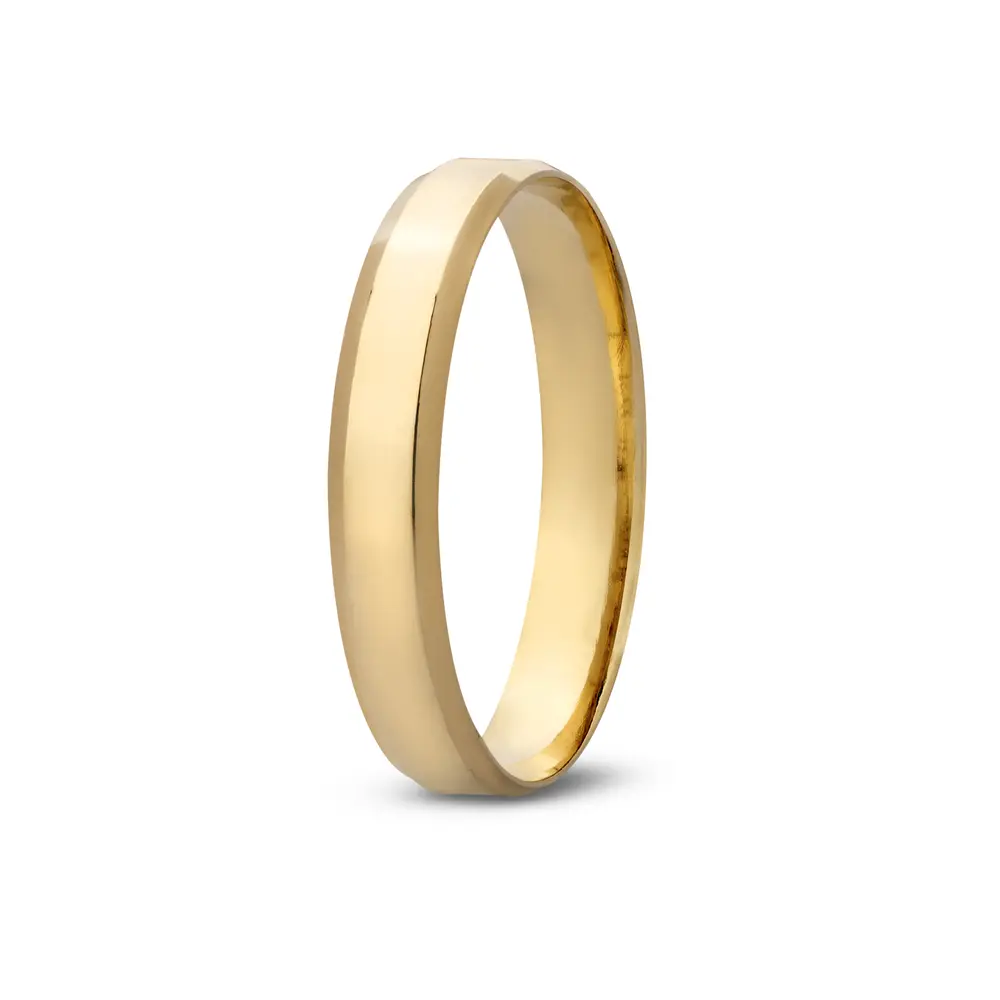 Aliança De Compromisso Companheira - Ouro 18K