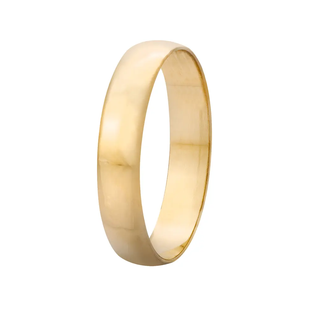 Aliança De Ouro 18K Amor Antigo