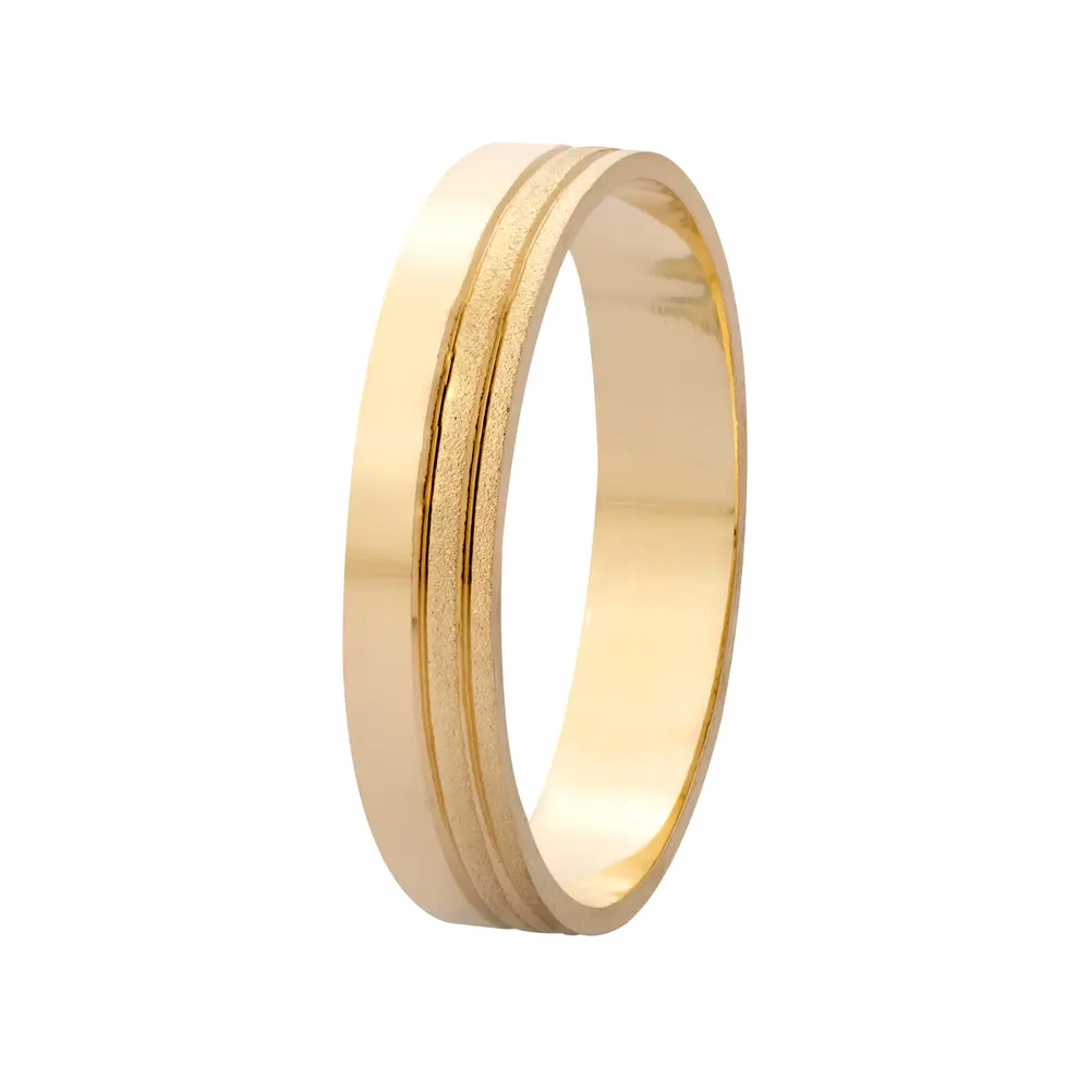 Aliança De Ouro 18K Jardim Das Oliveiras (unidade)