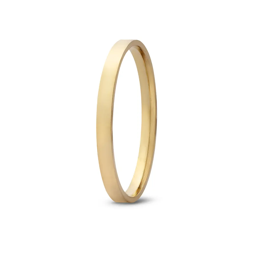 Aliança De Compromisso Generosidade - Ouro 18K