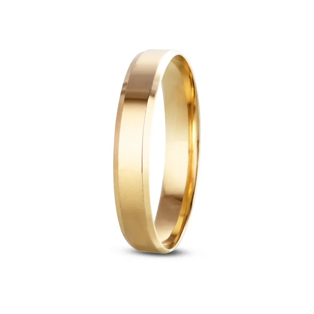 Aliança De Compromisso Fidelidade - Ouro 18K