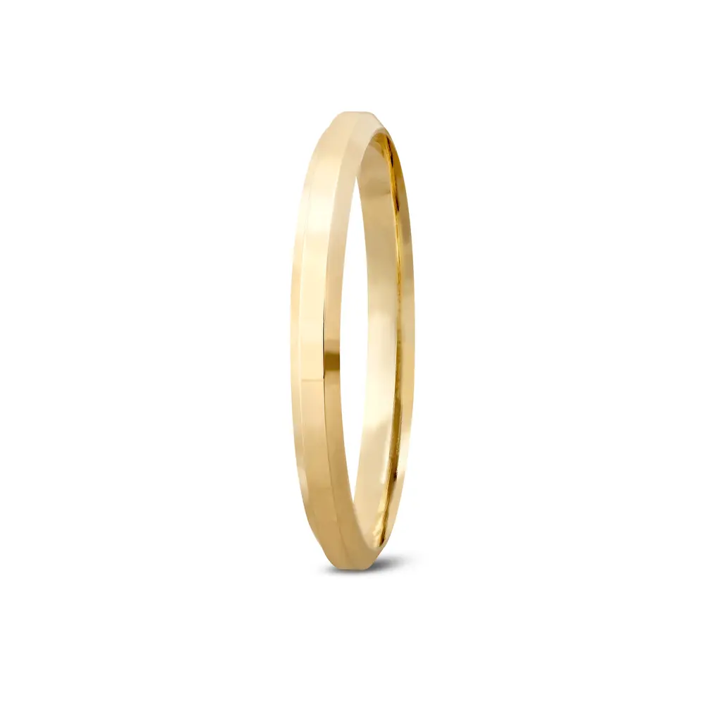Aliança De Compromisso Saber Viver - Ouro 18K
