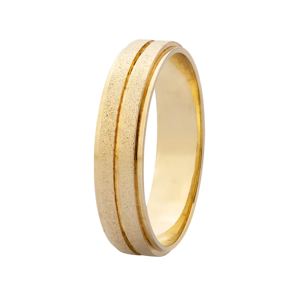 Aliança De Ouro 18K Mistério (unidade)