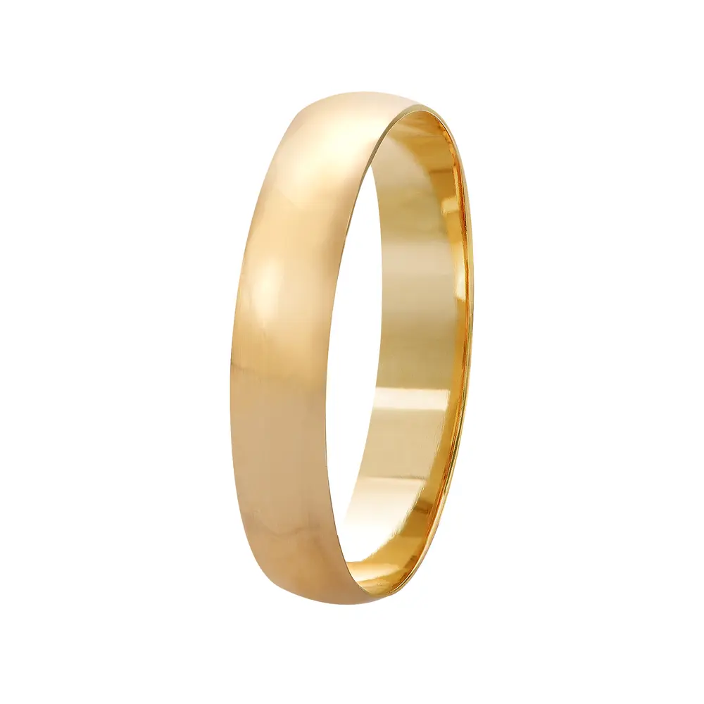 Aliança De Ouro 18K Perfeita (unidade)
