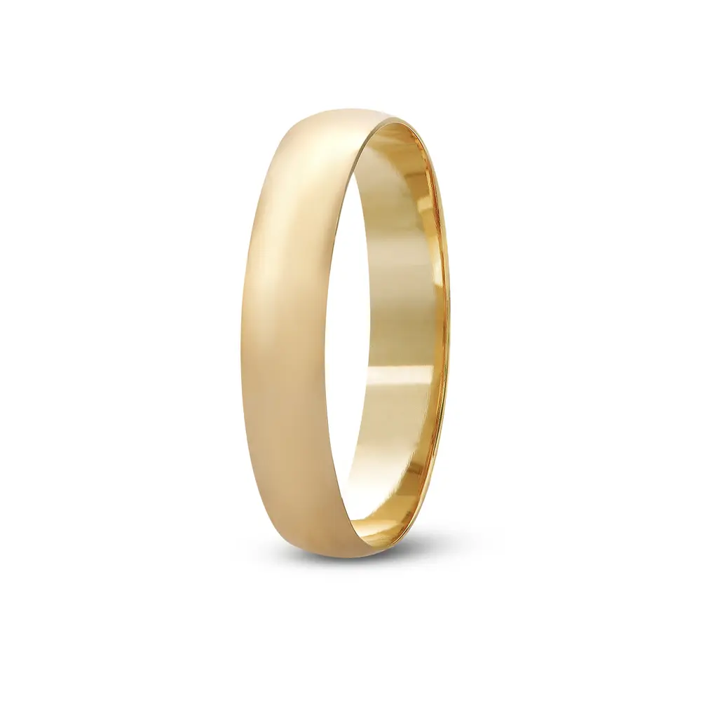 Aliança De Compromisso Perfeita - Ouro 18K