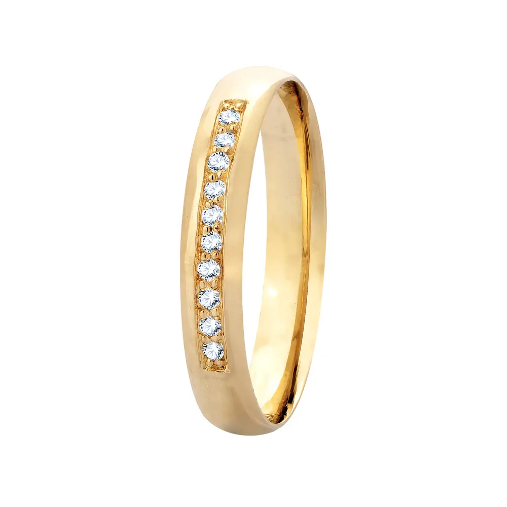 Aliança De Ouro 18K Romance (unidade)