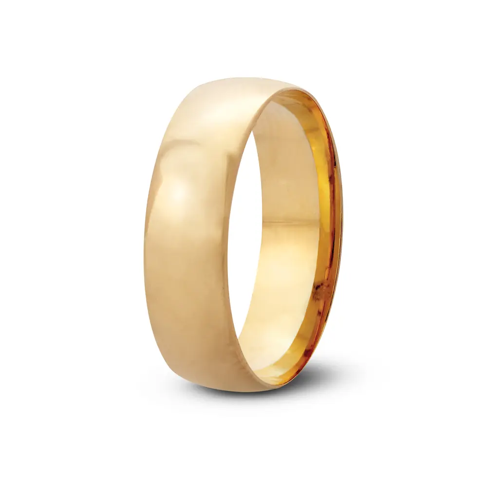 Aliança De Compromisso Nós - Ouro 18K