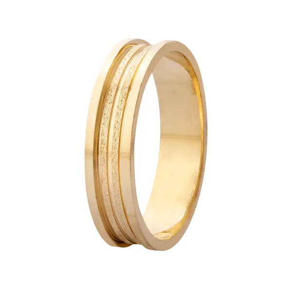 Aliança De Ouro 18K Vamos Amor (unidade)