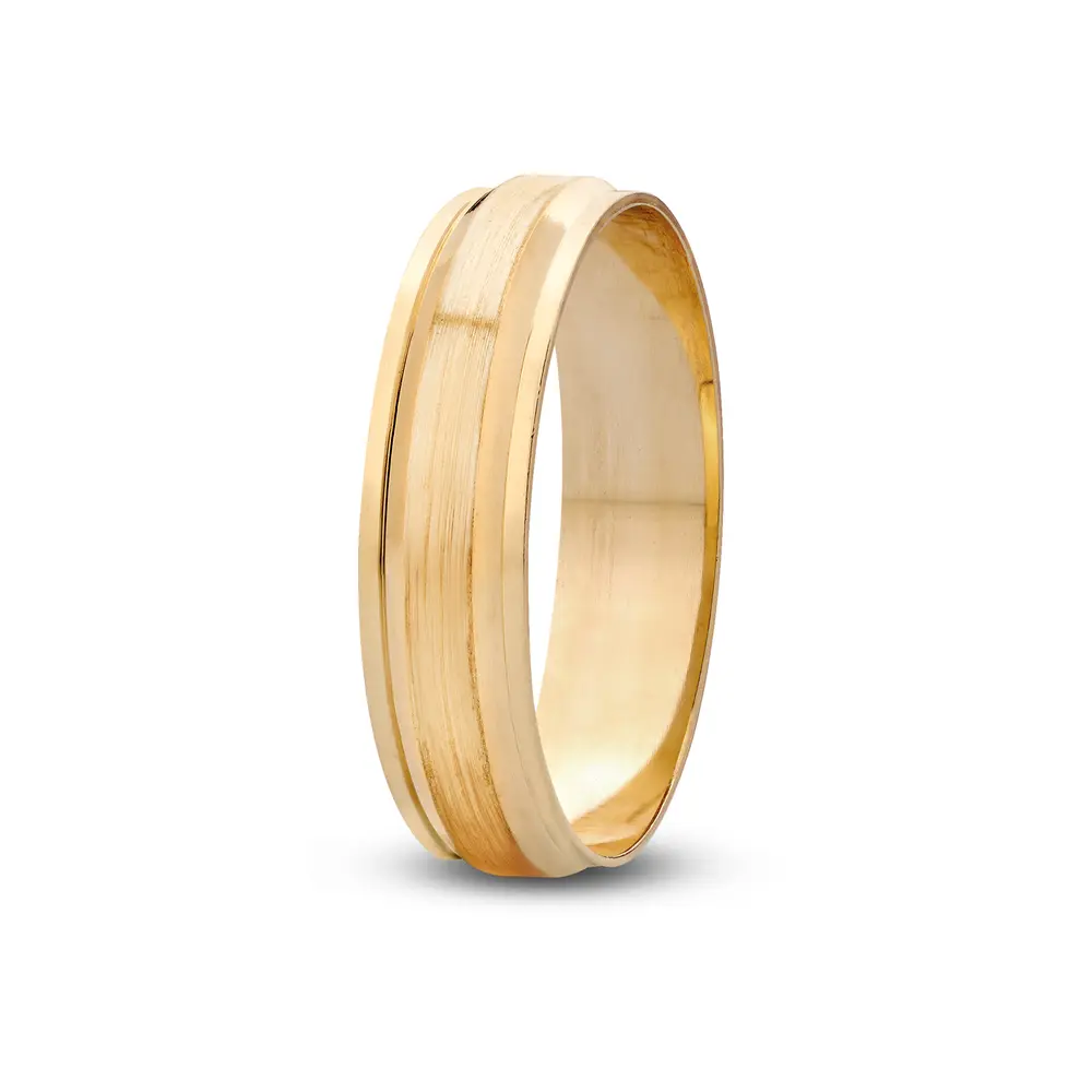 Aliança De Compromisso Sua Voz - Ouro 18K