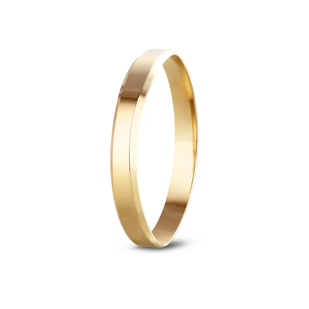Aliança De Compromisso Tu Alma - Ouro 18K
