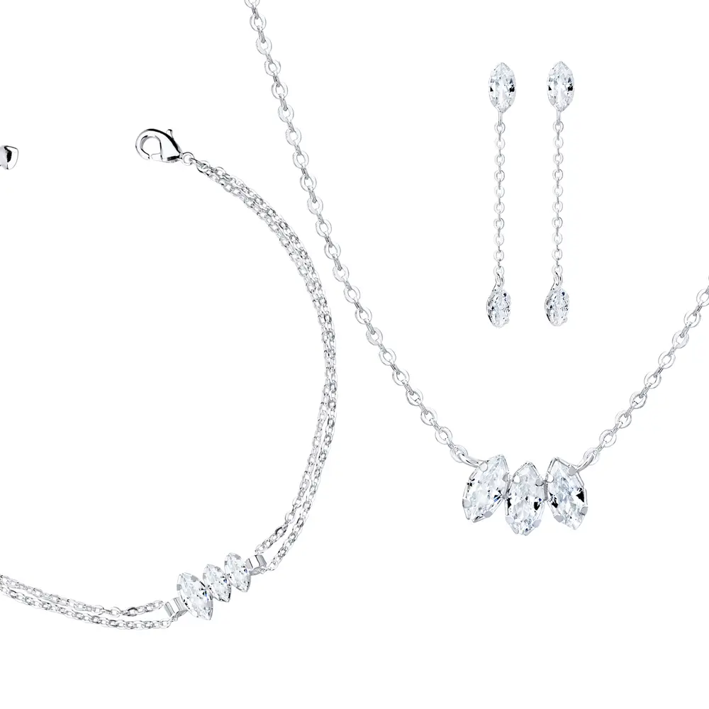 Conjunto Prata Leve Precious Eterno