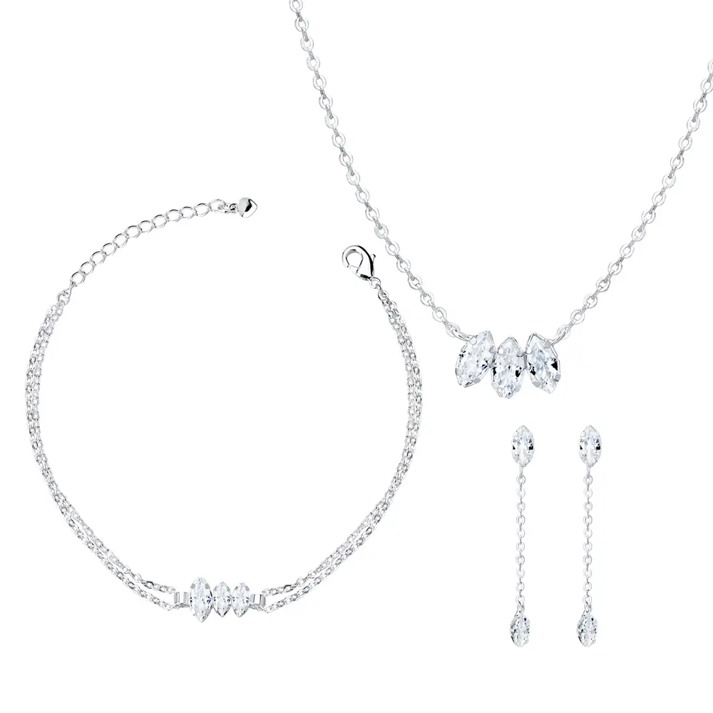 Conjunto Prata Leve Precious Eterno