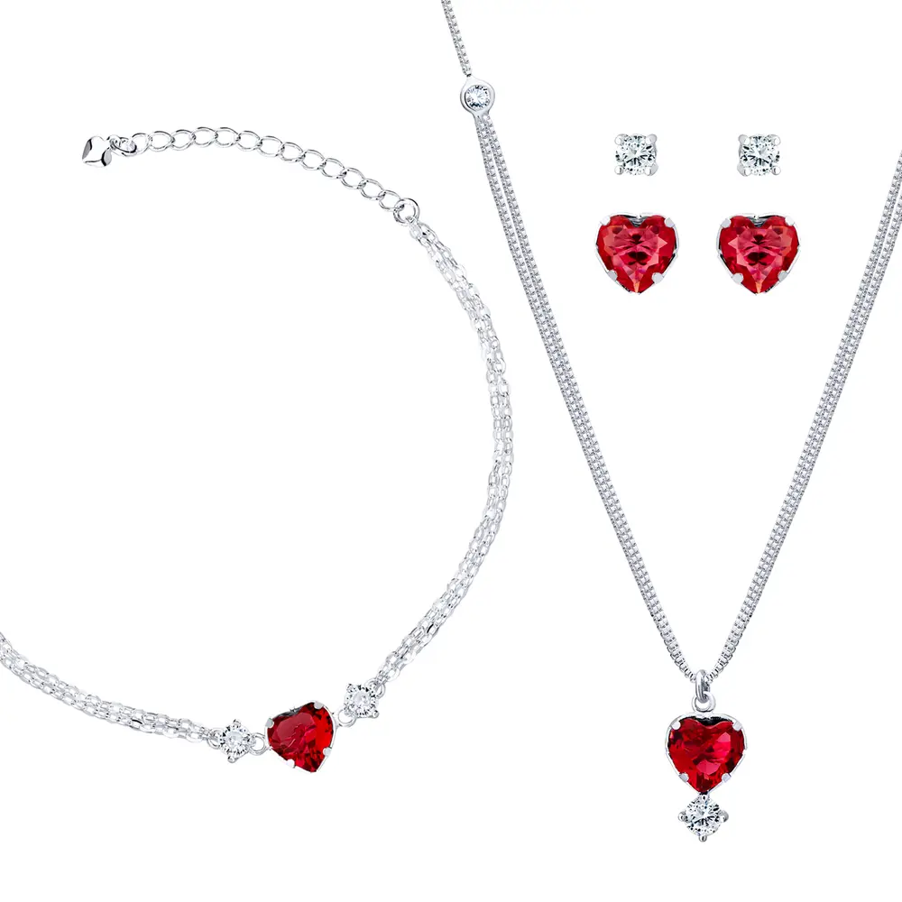 Conjunto Prata Leve Precious Love