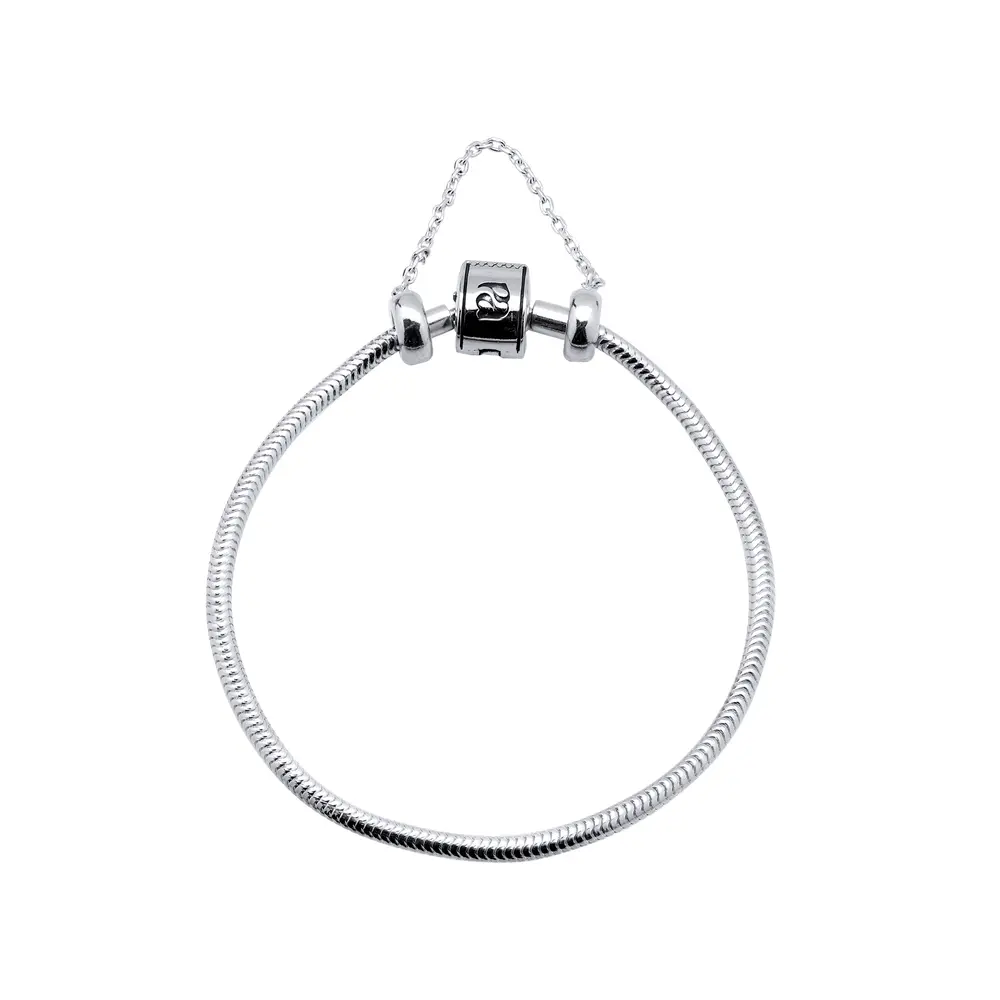 Pulseira  Prata  Art Collection + Trava