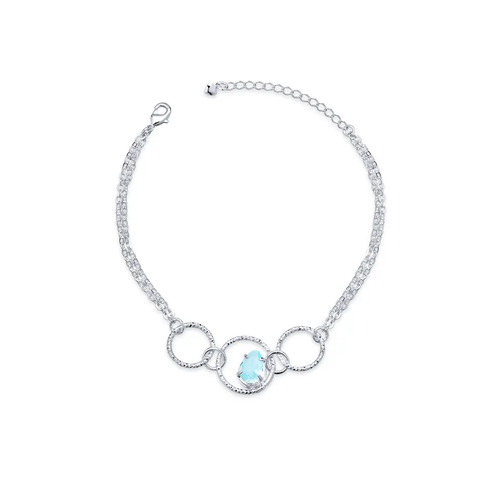 Pulseira Prata Leve Lovely Elos