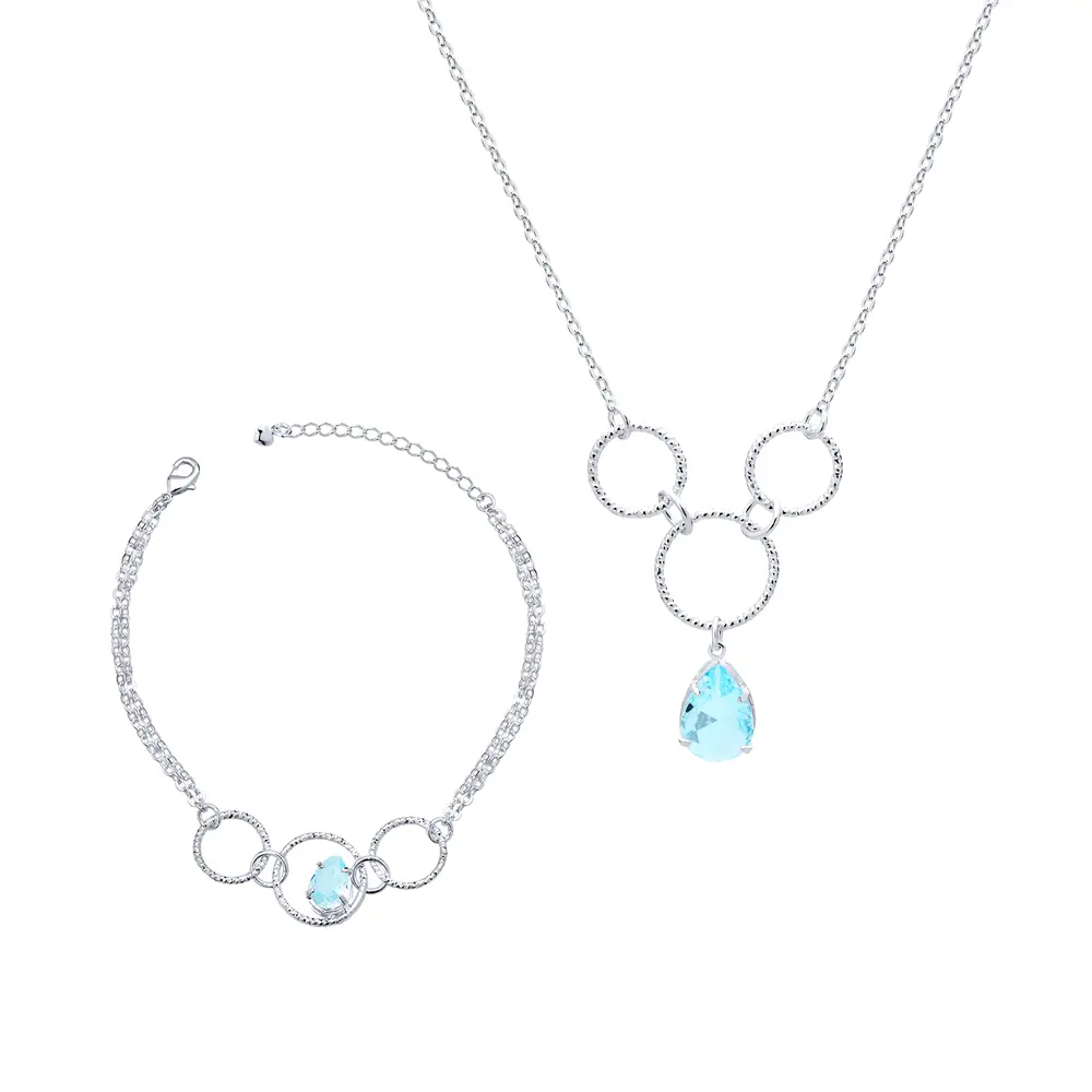 Conjunto Prata Leve Lovely Elos